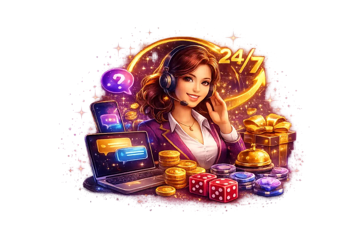 TRANG CHỦ 8 chăm sóc khách hàng 24/7